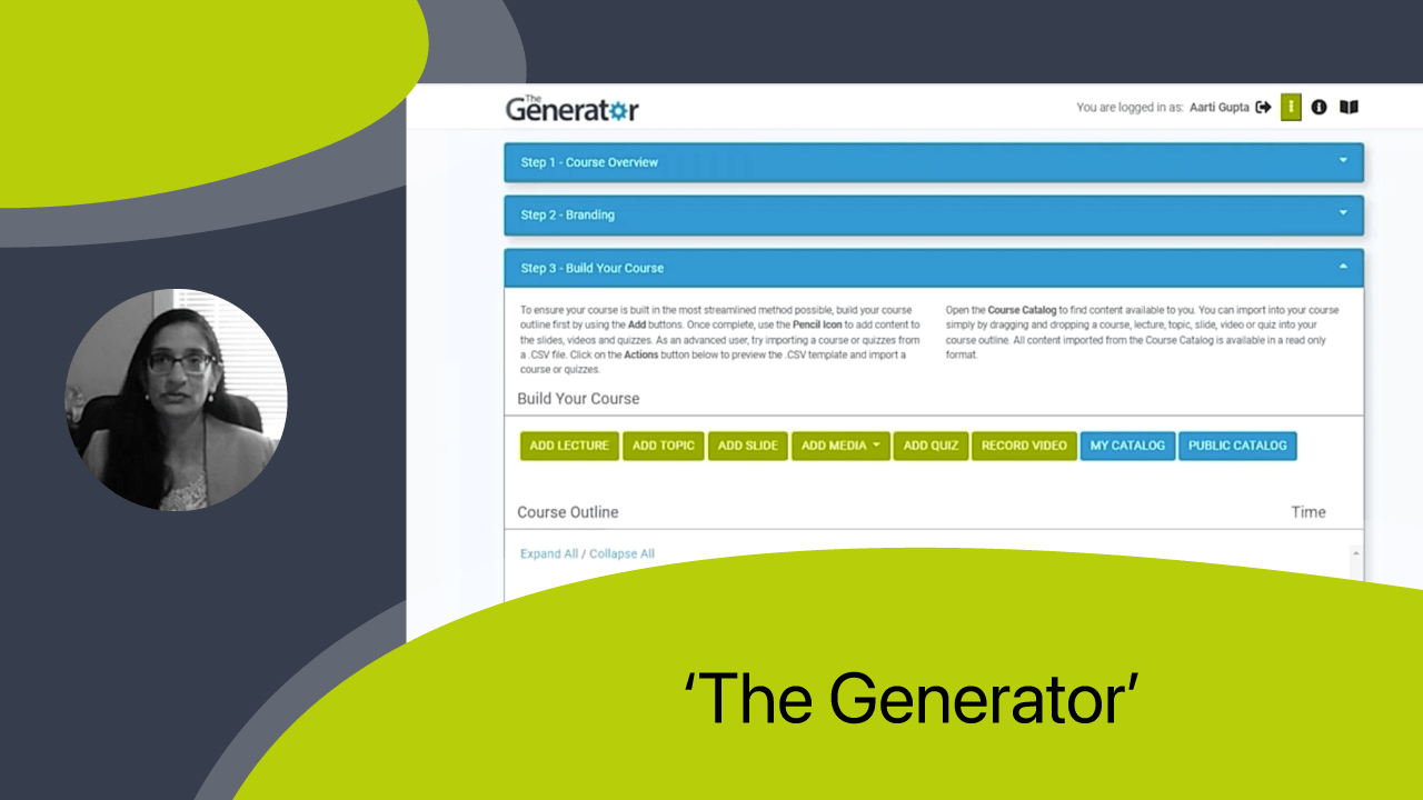 Aarti Gupta - The Generator