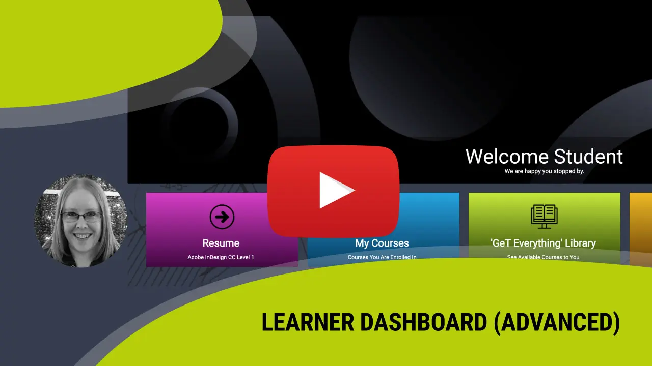 Learner Dashboard Advanced Video