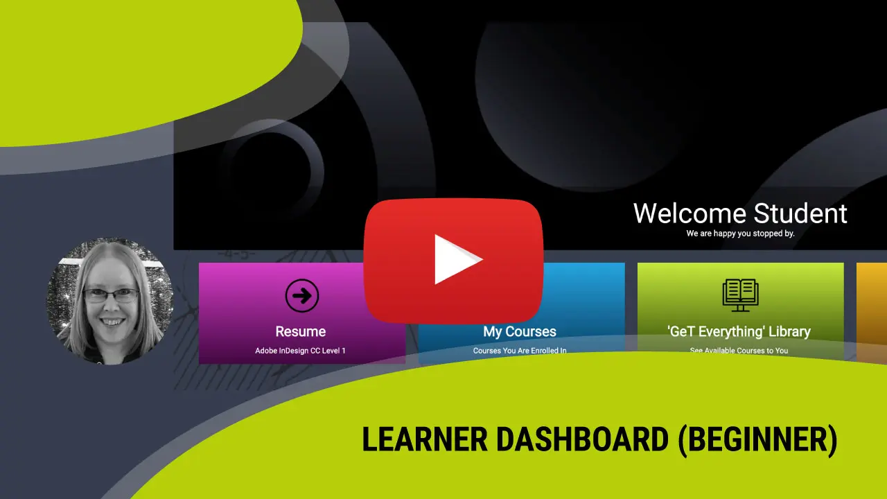Learner Dashboard Beginner Video