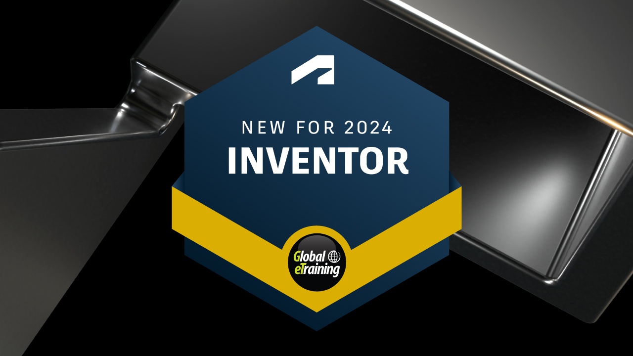 New for inventor 2024 Micro Course Global eTraining