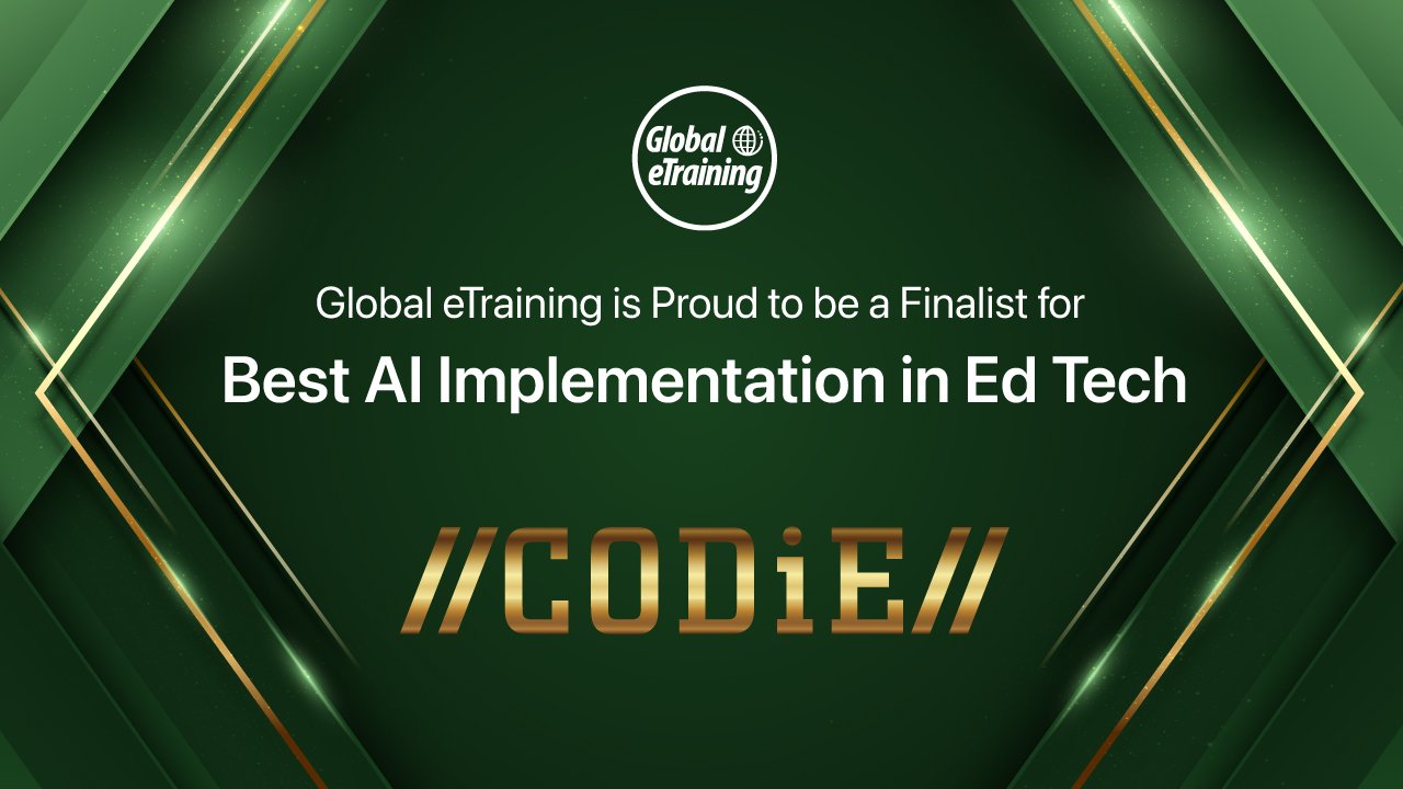 CODiE Award - Best AI Implementation in Ed Tech Finalist